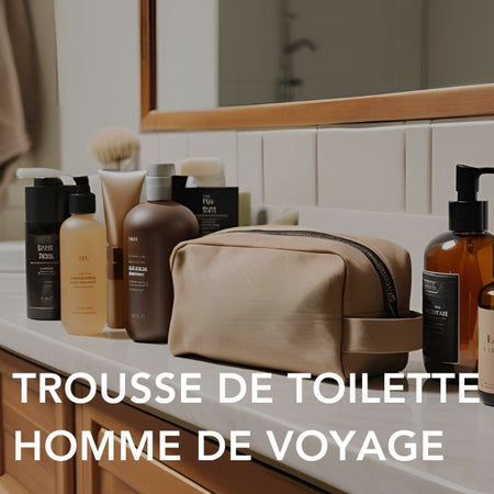 Trousse de toilette homme voyage