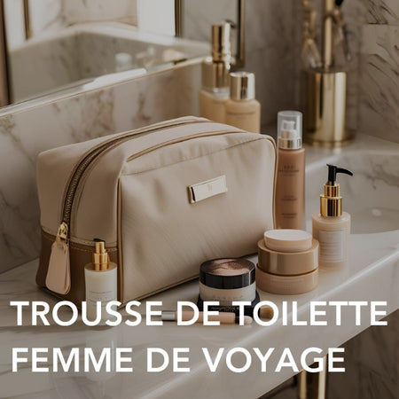 Trousse de toilette femme de voyage