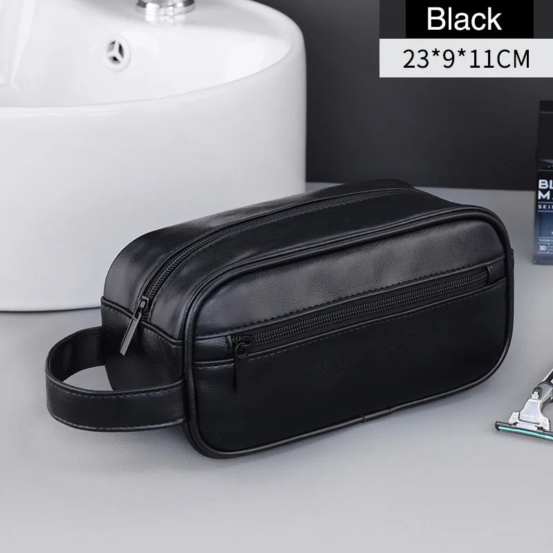 Trousse de toilette homme cuir luxe