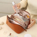 Trousse de toilette cuir femme