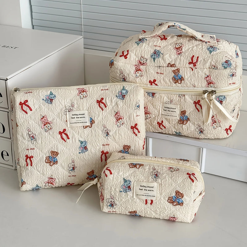 Trousse de toilette coton