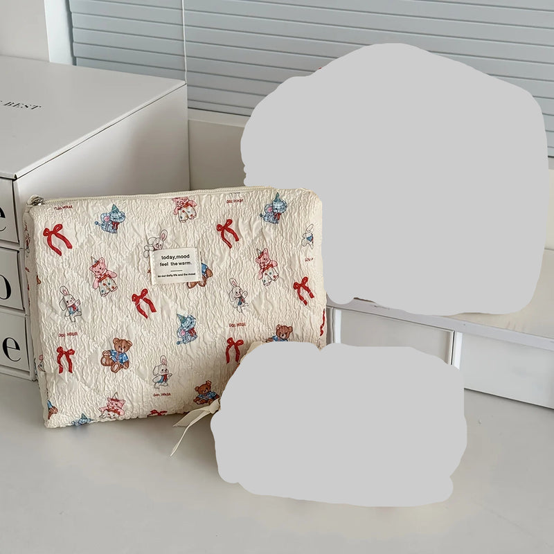 Trousse de toilette en gaze de coton