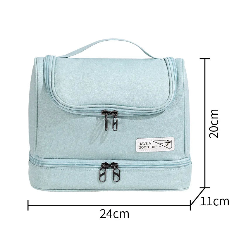 Trousse de toilette femme avec compartiments