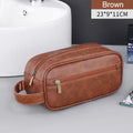 Trousse de toilette homme cuir luxe