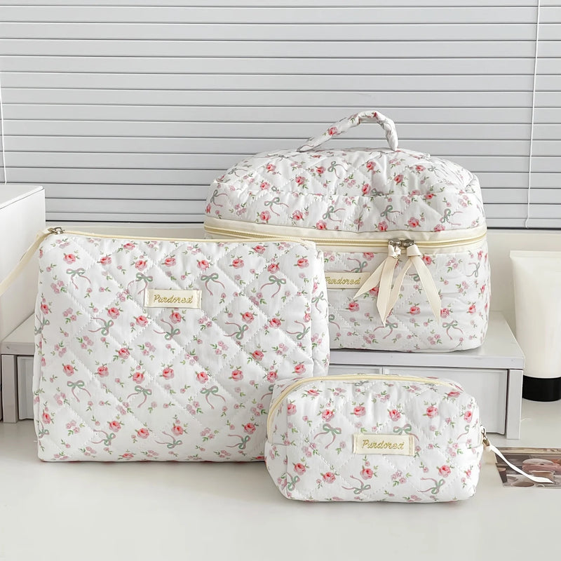 Trousse de toilette gaze de coton femme