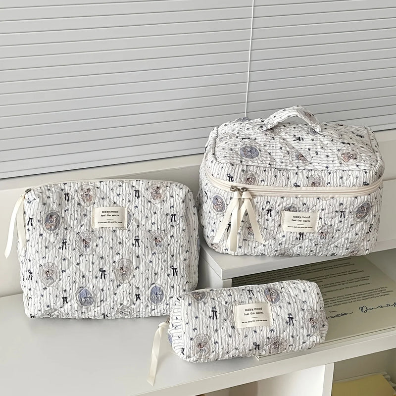 Trousse de toilette coton