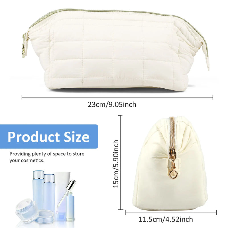 Trousse de toilette blanche