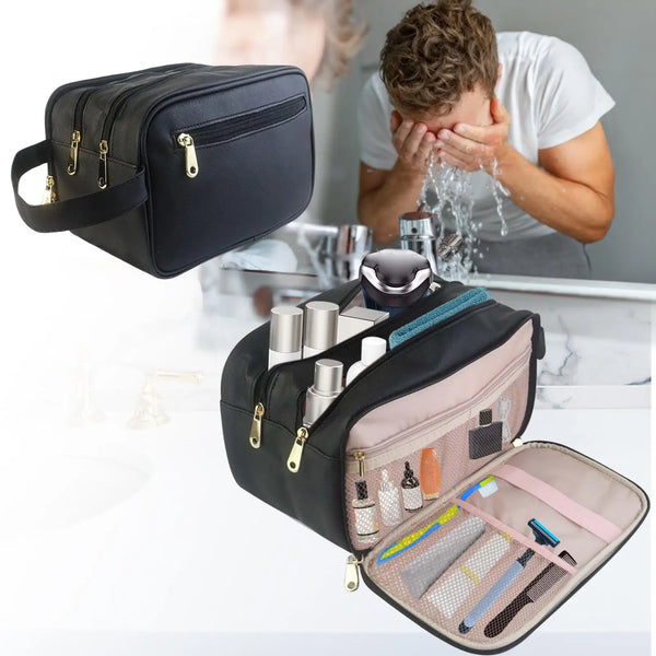 Grande trousse de toilette homme