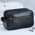 Trousse de toilette en cuir pour homme