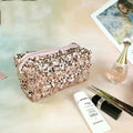 Trousse de toilette paillettes