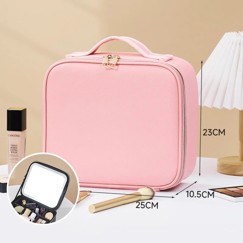 Trousse maquillage avec miroir