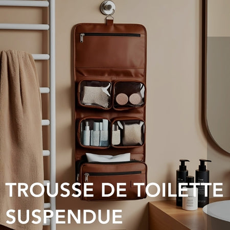 Trousse de toilette à suspendre